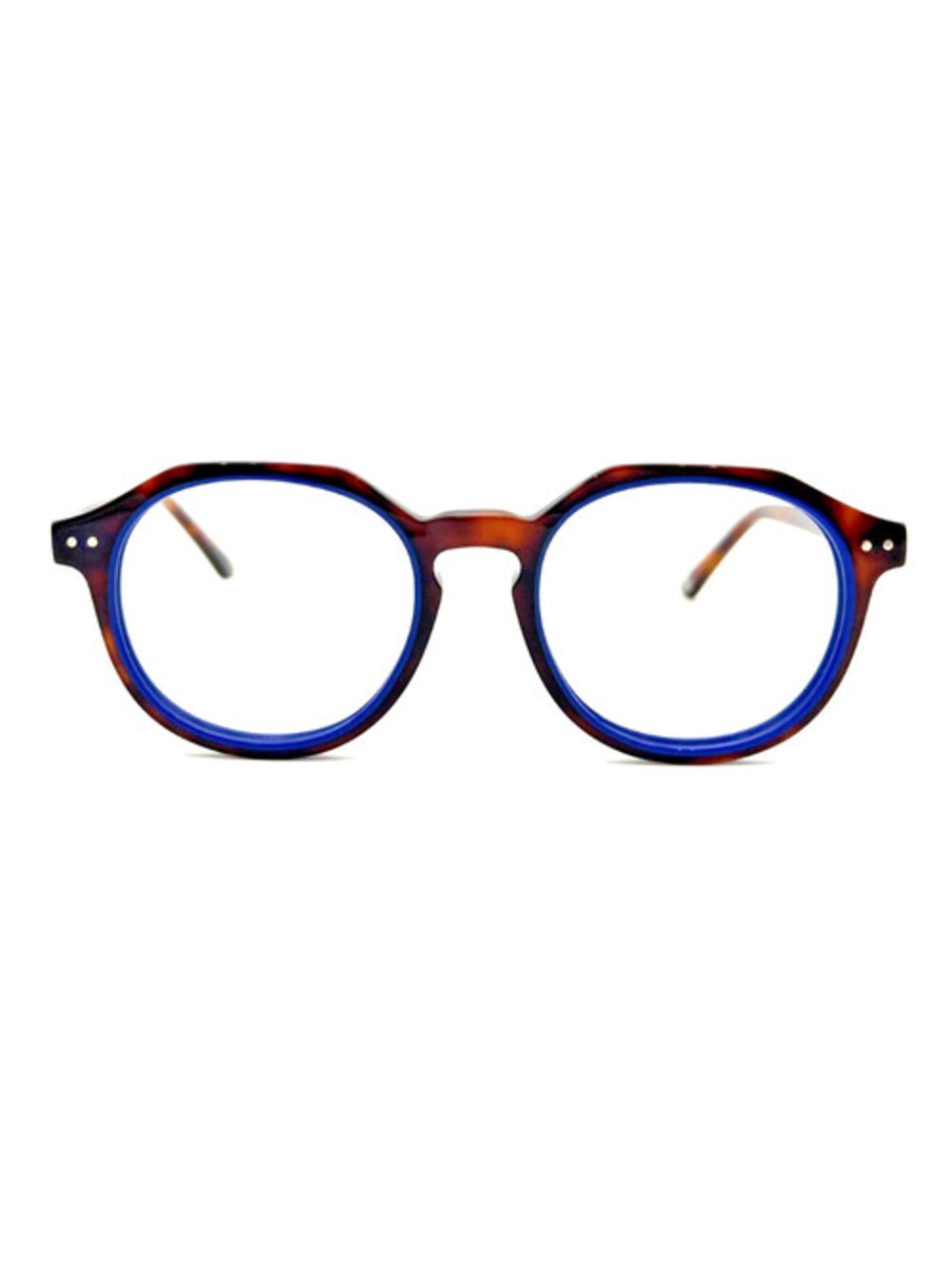 Muse 32-001994 Tortoise Blue Rectangle Authentic Sunglasses 49-19-145 - Picture 2 of 5